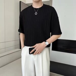 Summer Pleated T-Shirt